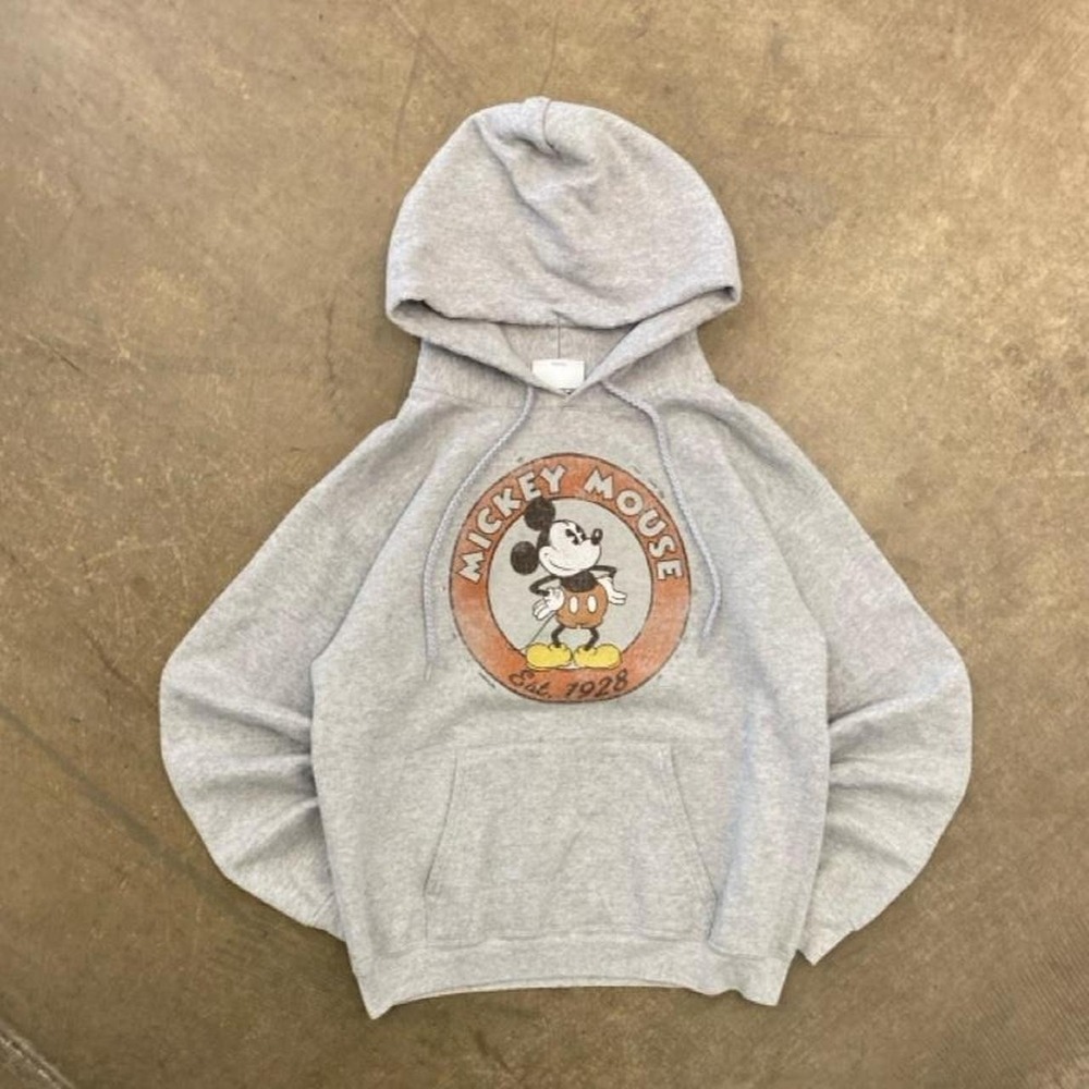 Vintage Disney Mickey Mouse Cartoon Hoodie Size Small